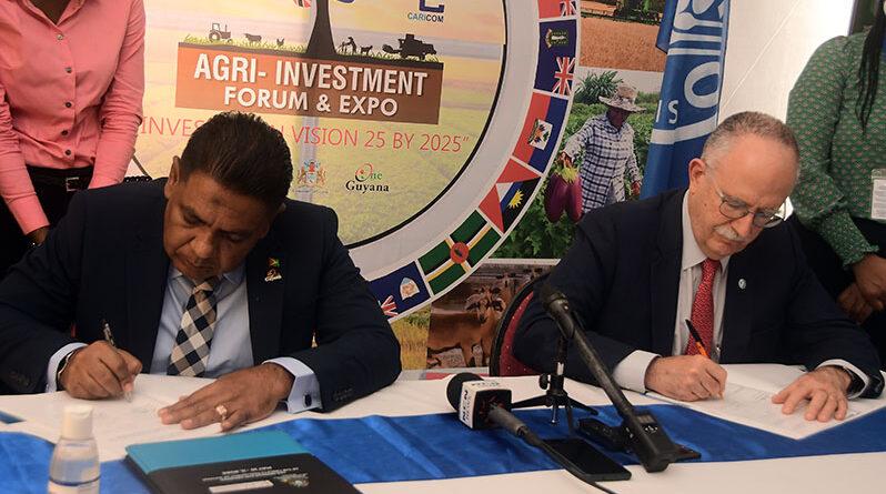 Guyana, FAO sign major agreements, including to host regional conference – Guyana Chronicle