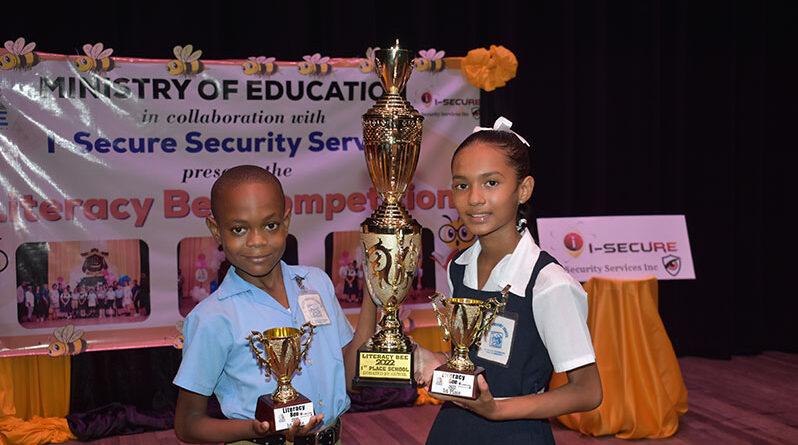 Ketley Primary School successfully defends ‘Literacy Bee’ title  – Guyana Chronicle